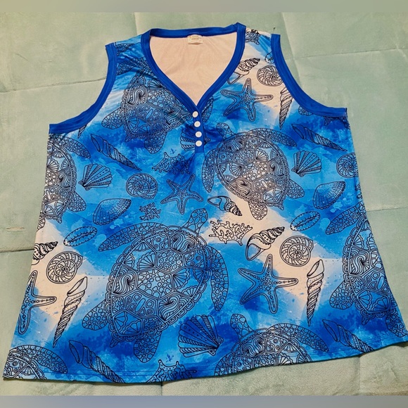 Shirley & Stone Boutique Sleeveless Capri PJ Set - Picture 4 of 12